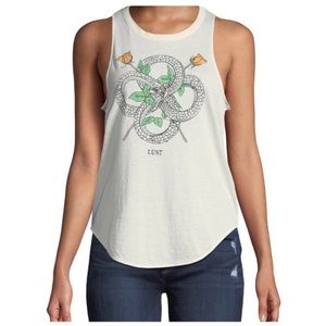 Chaser Snakes Lust Graphic Muscle Tank Top NWT 🐍